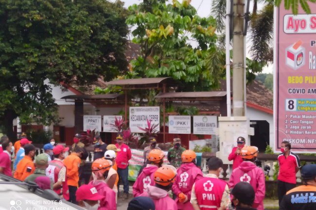 Apel Pagi Dalam Rangka Penyemprotan Disinfektan
