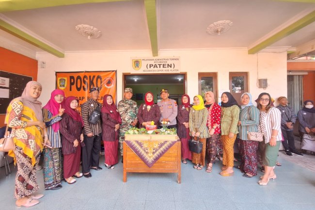 Upacara Peringatan Hari Jadi Klaten Ke 219 Kantor Kecamatan Ceper