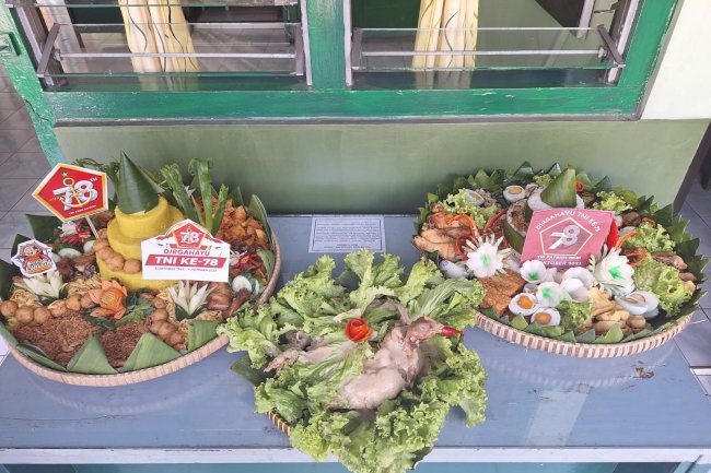 HUT TNI ke 78 Kecamatan Ceper
