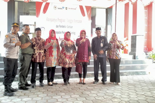 Kegiatan Kampanye Program Bangga Kencana dan Pemberian Bantuan Percepatan Penurunan Stunting di Balai Desa Mlese Kecamatan Ceper