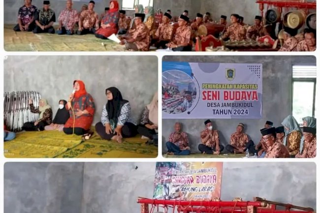 Peresmian Sanggar Budaya Among Laras di desa Jambukidul. Minggu, 25 Februari 2024
