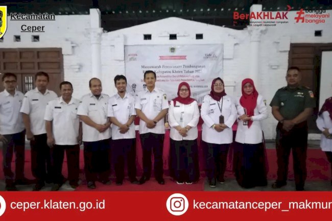 Giat Musrenbangcam, hari Rabu 28 Februari 2024, bertempat di Griya Mbah Lurah, Pokak, Ceper, Klaten.