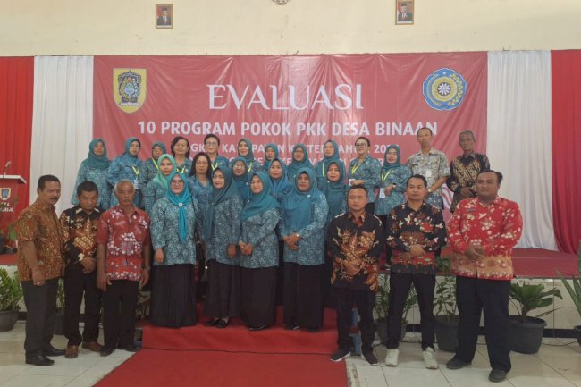Evaluasi 10 Program Pokok PKK Desa Binaan tingkat Kab Klaten Tahun 2024 di Desa Tegalrejo dan Jambukidul.