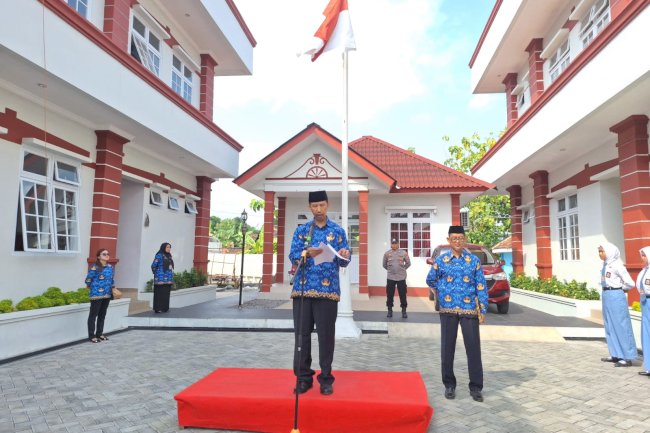 Upacara Hari Sumpah Pemuda Tingkat Kecamtan Ceper