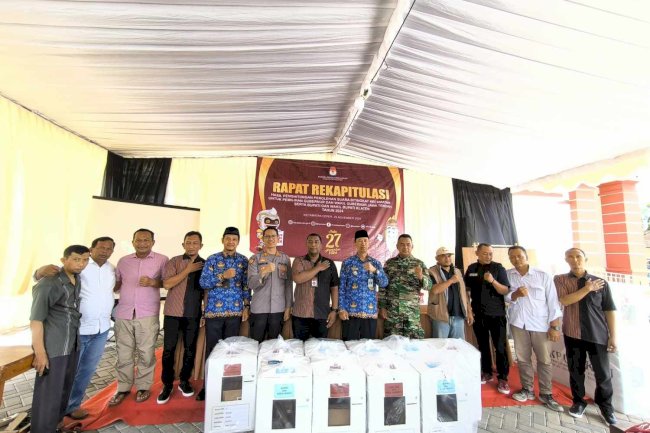 KEGIATAN RAPAT REKAPITULASI KECAMATAN CEPER