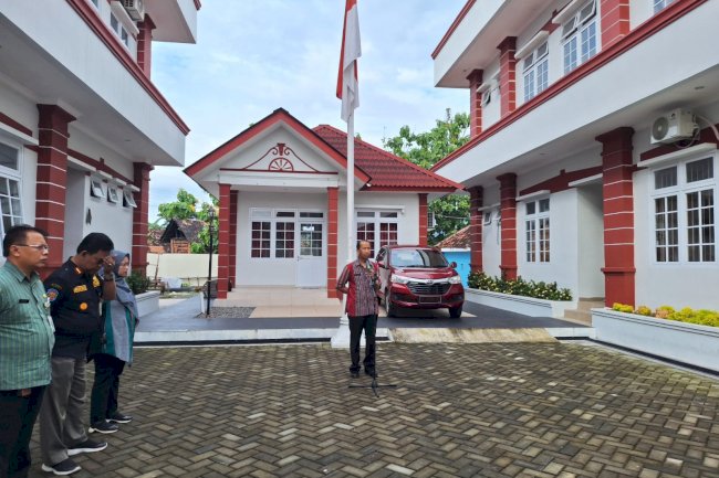 kegiatan apel pagi kantor kec ceper