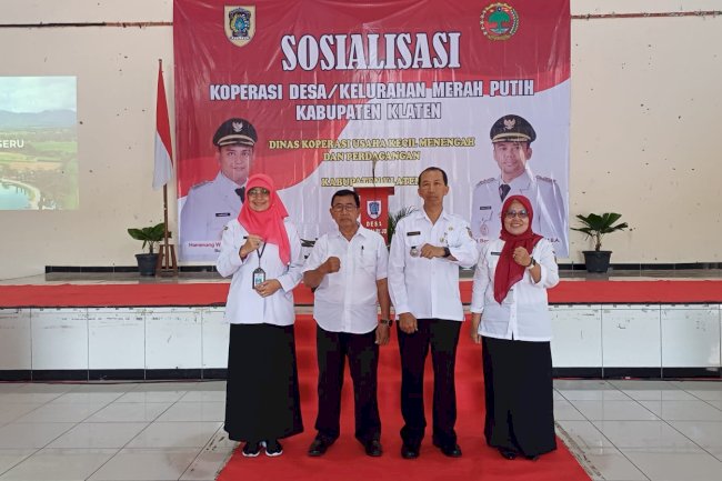 Sosialisasi Pembentukan Koperasi Desa Merah Putih di Gedung Serbaguna Desa Tegalrejo