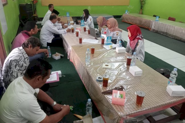 Pembubaran panitia halal bihalal keluarga besar pemerintah kecamatan ceper di rm.bu mayar mlese pd tgl.14/05/2025