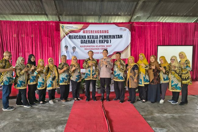 Kegiatan Musrenbang RKPD (Rencana Kerja Pemerintah Daerah) Kabupaten Klaten 2027 Kecamatan Ceper