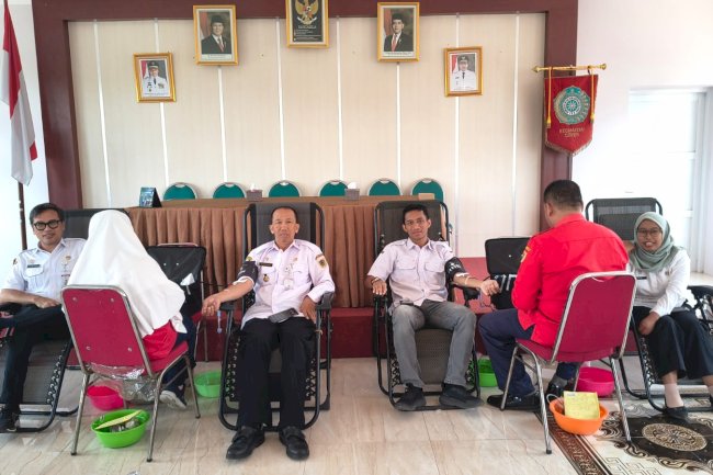DONOR DARAH Dalam Rangka Hari Jadi Kabupaten Klaten ke-222 dan HUT ke-81 Kemerdekaan Republik Indonesia
