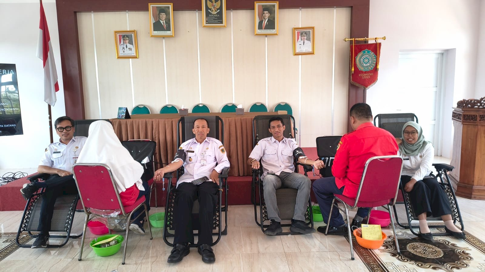 DONOR DARAH Dalam Rangka Hari Jadi Kabupaten Klaten ke-222 dan HUT ke-81 Kemerdekaan Republik Indonesia