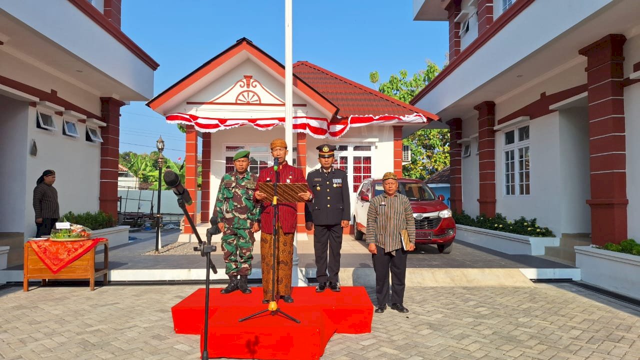 Upacara Memperingati Hari Jadi ke 220 Kabupaten Klaten Tingkat Kecamatan Ceper