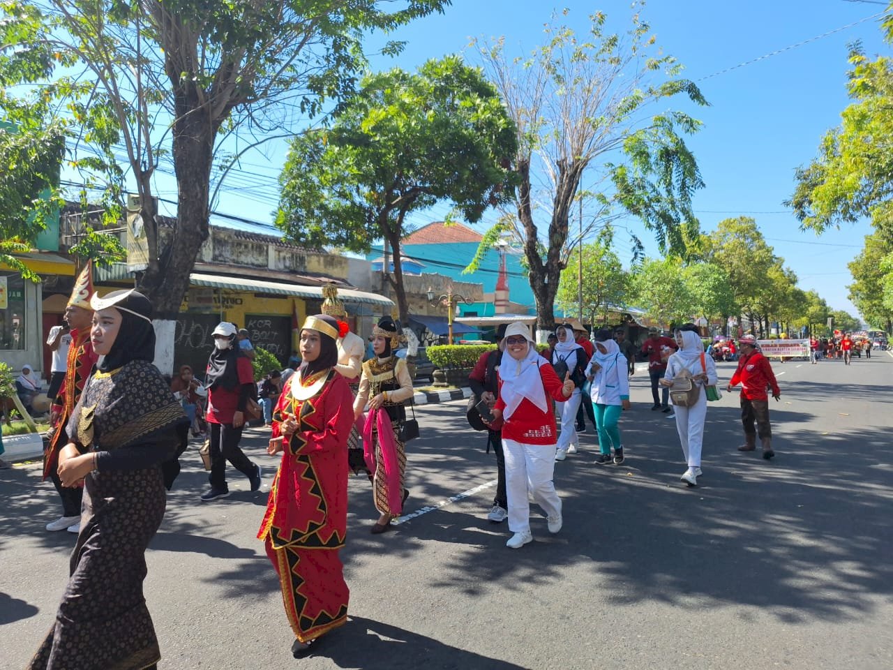 Kecamatan Ceper ikut berpartisipasi dalam Kirab Budaya Kabupaten Klaten tahun 2024 dalam rangka memperingati Hari Jadi ke 220 kab klaten dan HUT ke 79 RI Tahun 2024