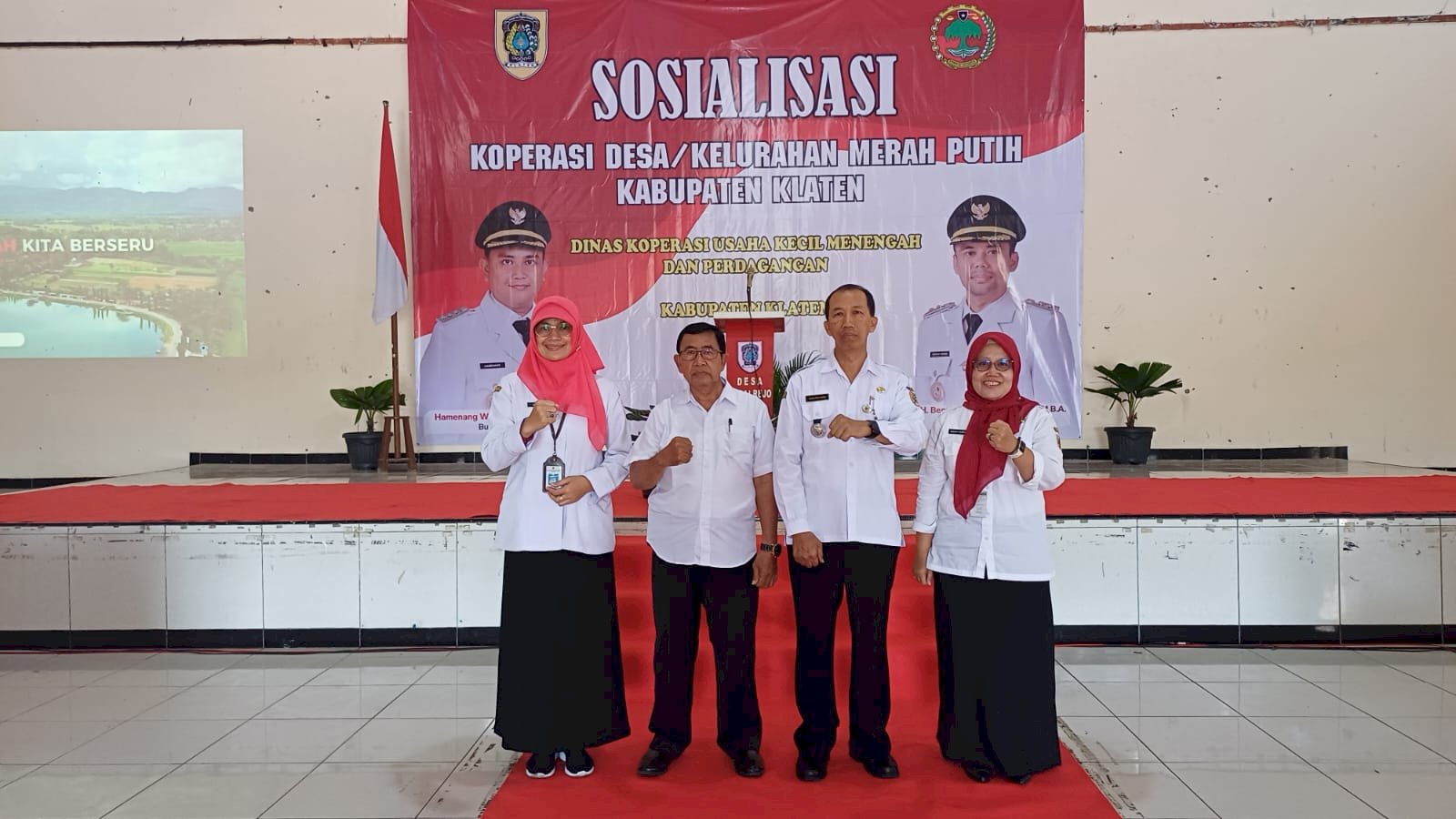 Sosialisasi Pembentukan Koperasi Desa Merah Putih di Gedung Serbaguna Desa Tegalrejo