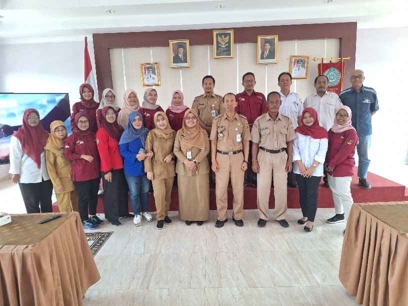 Menghantar ASN Purnatugas, An. Bapak Suranto di Aula Kantor Kecamatan Ceper