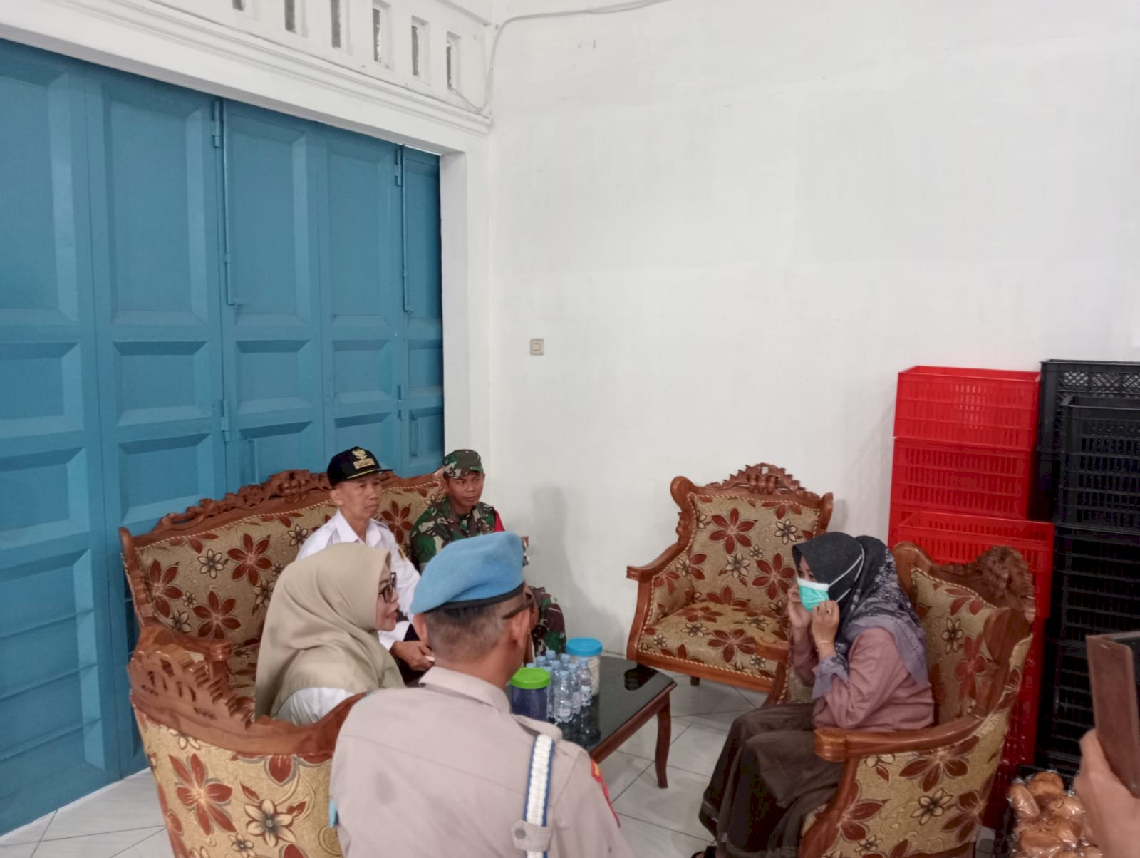 Kegiatan Pengawasan Keamanan Pangan Olahan Siap Saji pada MBG di SPPG wilayah Ceper bersama Puskesmas Ceper dan Forkopimcam Kecamatan Ceper. Rabu, 15 Oktober 2025.