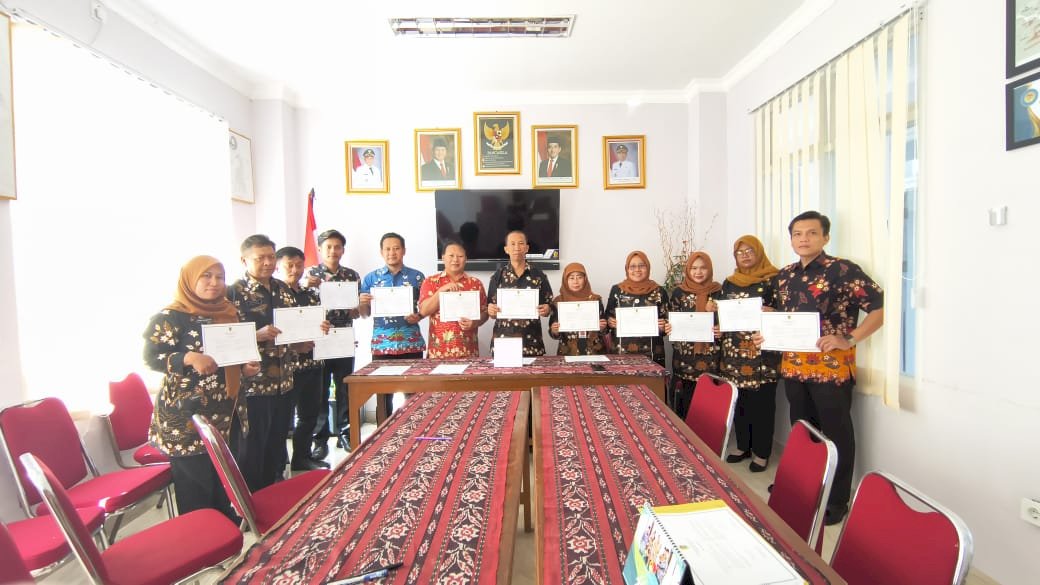 Kegiatan Penandatanganan perjanjian kinerja dan Pakta Integritas Tahun 2026 Pejabat Struktural dan ASN Kec Ceper.