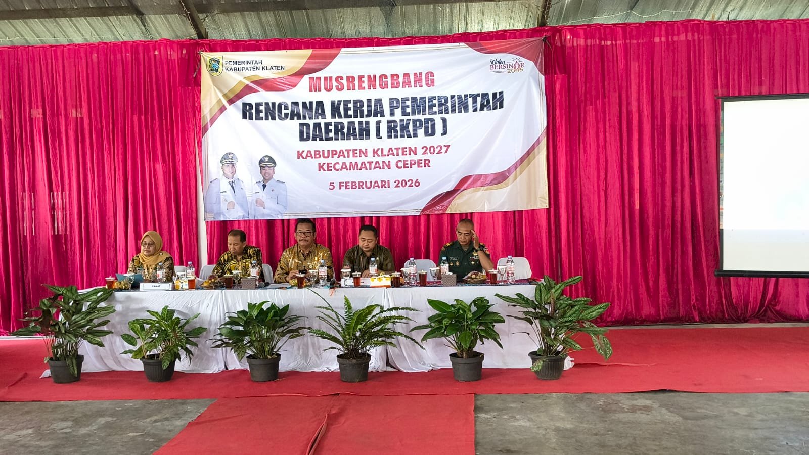 Kegiatan Musrenbang RKPD (Rencana Kerja Pemerintah Daerah) Kabupaten Klaten 2027 Kecamatan Ceper