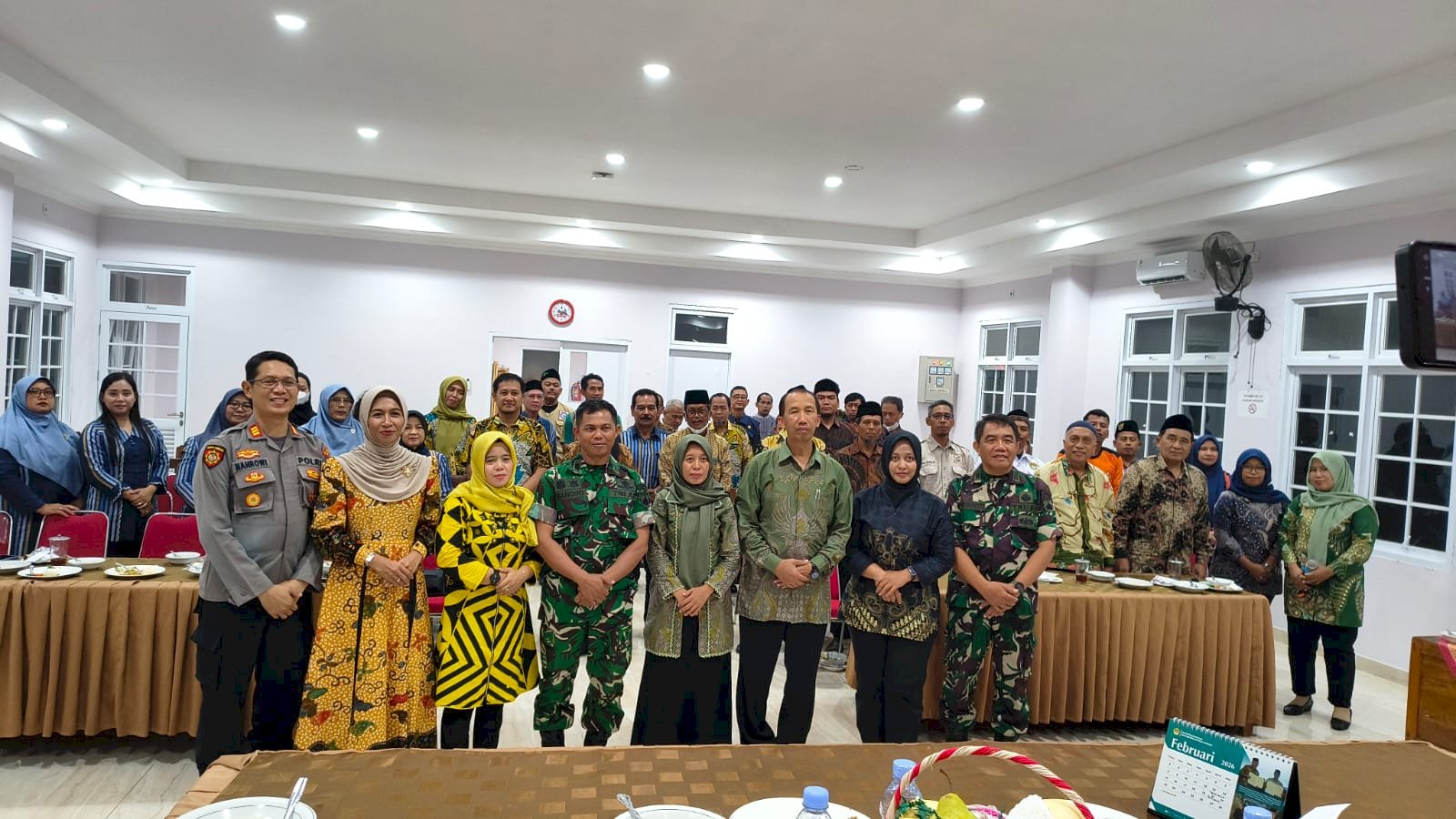 Kegiatan Kenal Pamit Danramil Ceper
