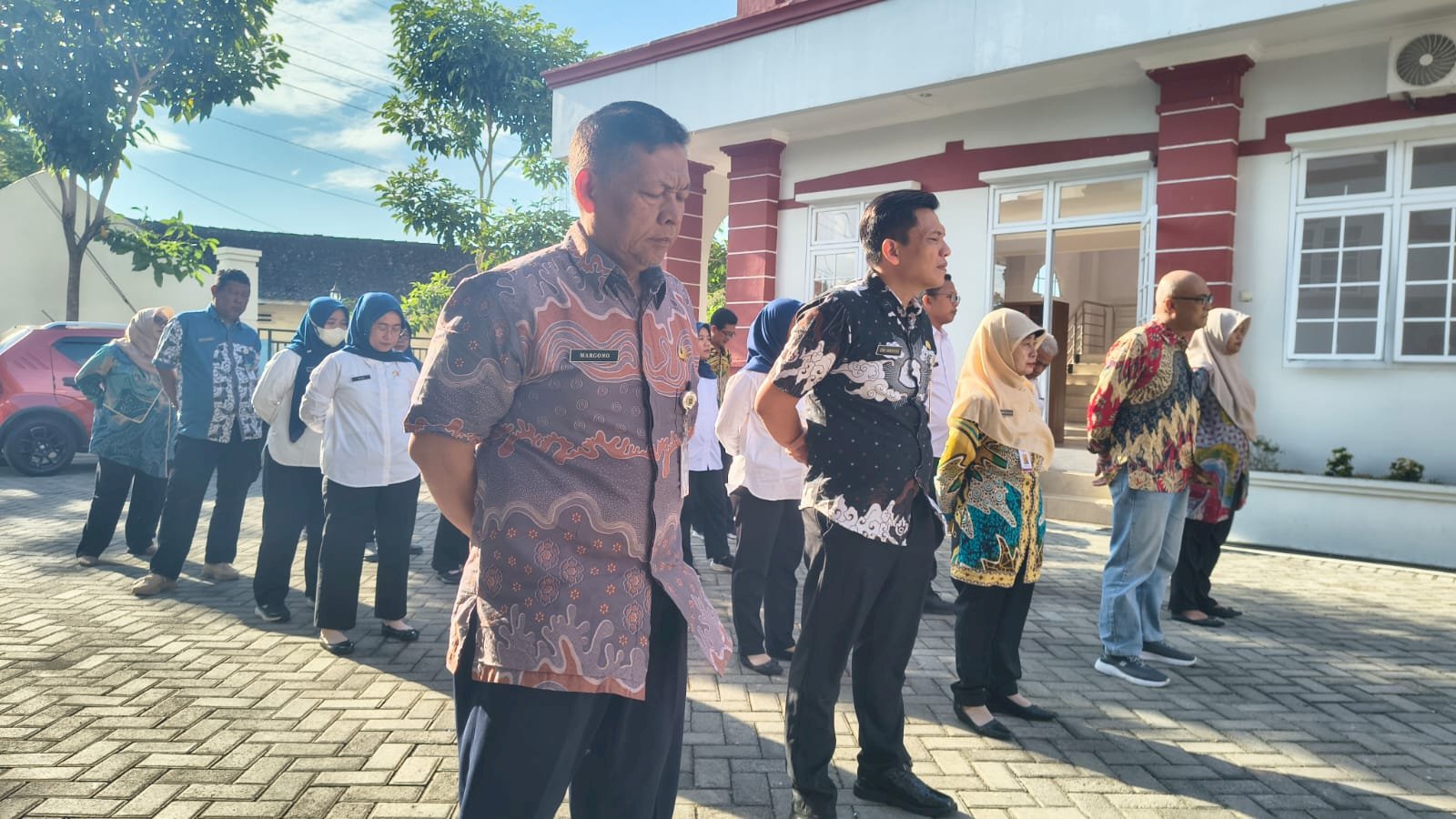 Kegiatan Apel Pagi Kecamatan Ceper