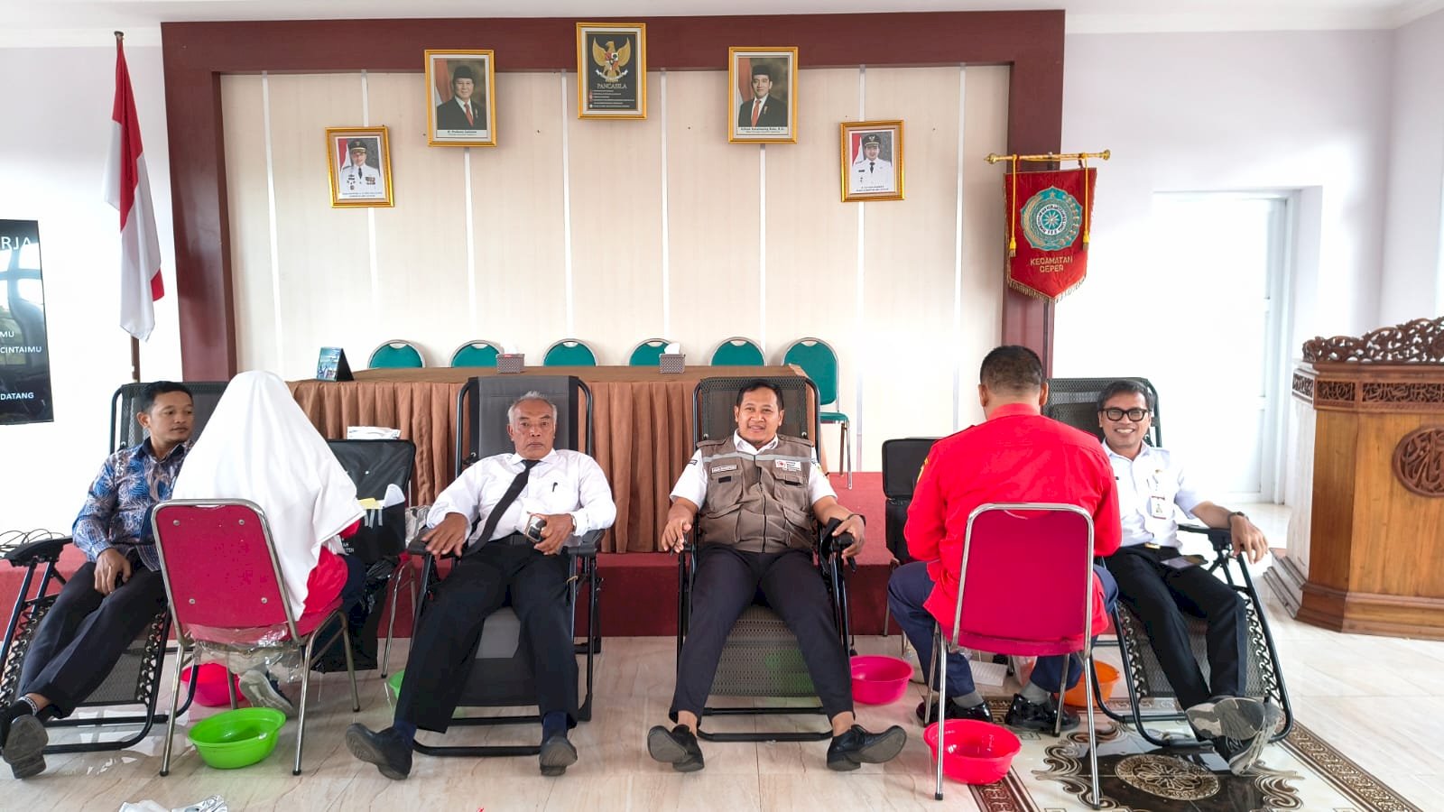 DONOR DARAH Dalam Rangka Hari Jadi Kabupaten Klaten ke-222 dan HUT ke-81 Kemerdekaan Republik Indonesia