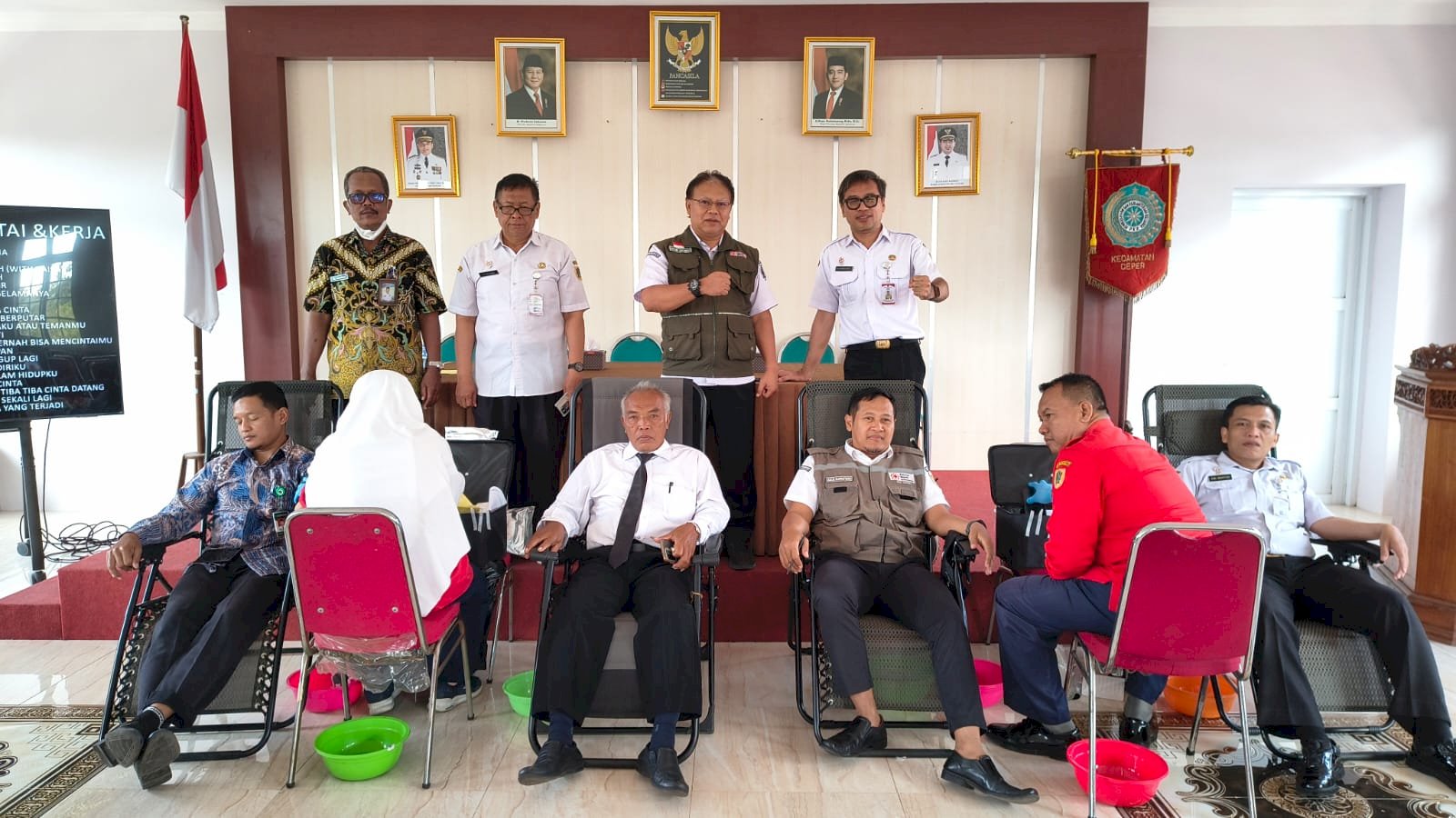 DONOR DARAH Dalam Rangka Hari Jadi Kabupaten Klaten ke-222 dan HUT ke-81 Kemerdekaan Republik Indonesia