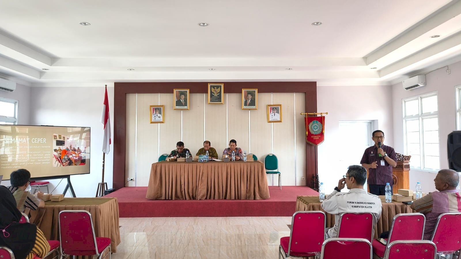 FORUM KONSULTASI PUBLIK STANDAR PELAYANAN KECAMATAN CEPER TAHUN 2026